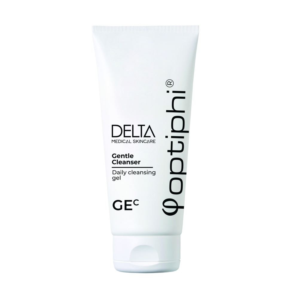 Optiphi DELTA Gentle Cleanser hydrating facial cleanser that removes impurities while supporting the skin barrier