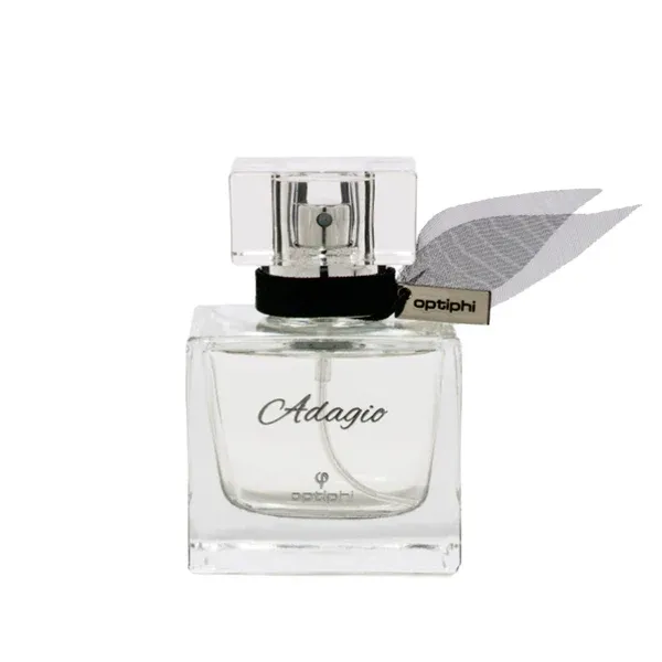 Optiphi Adagio Eau de Toilette elegant unisex fragrance with floral, aquatic, musk, patchouli and sandalwood notes for a refined and long-lasting scent experience